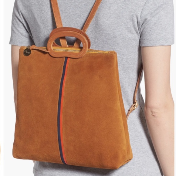 Clare V Handbags - Clare V Marcelle Suede Backpack